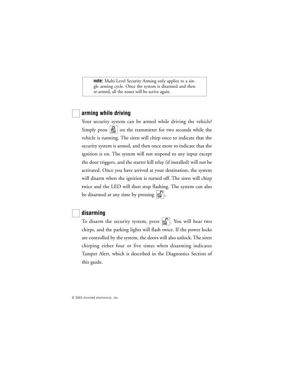 Directed Electronics 563T User Manual | Page 16 / 45