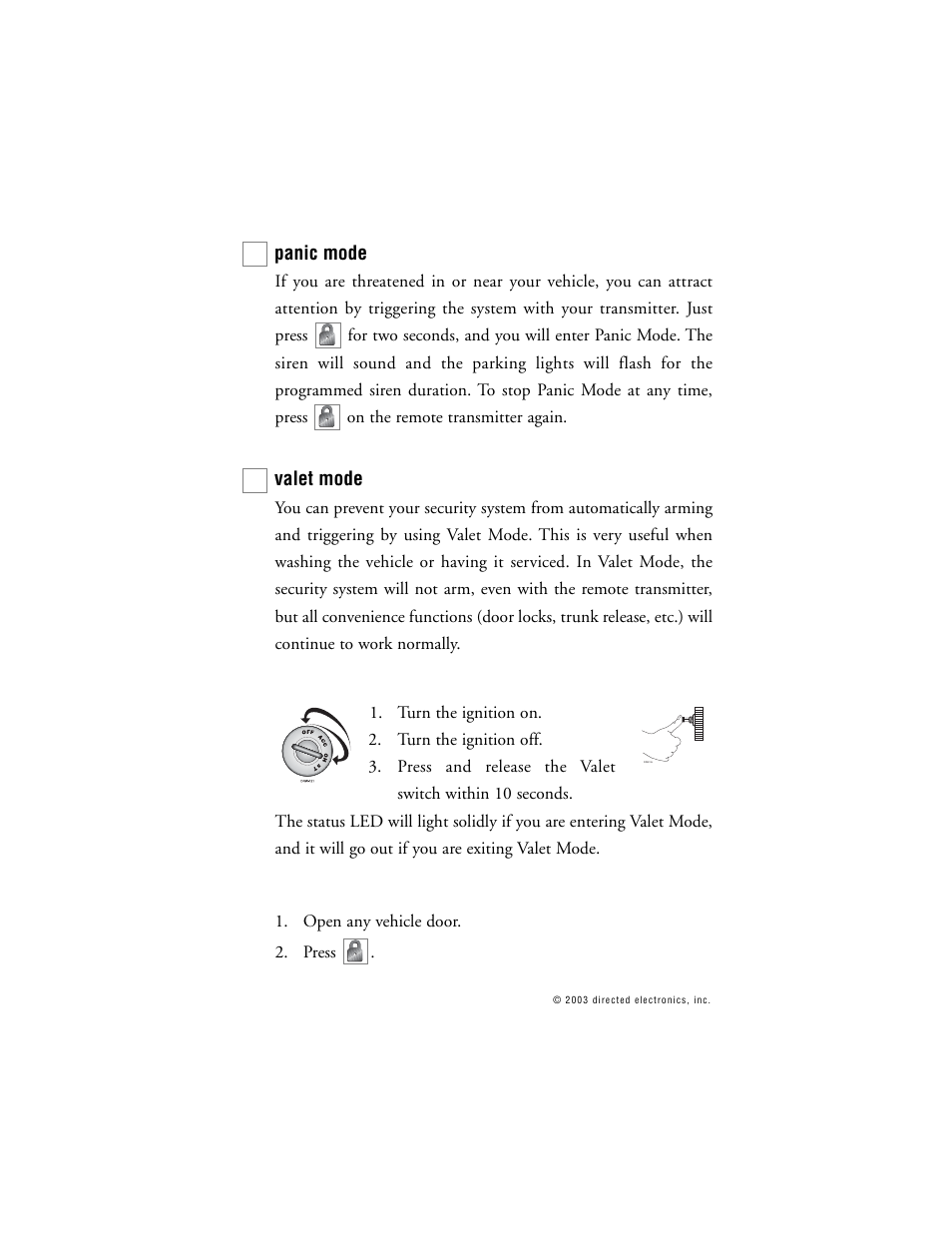Directed Electronics 563T User Manual | Page 19 / 45