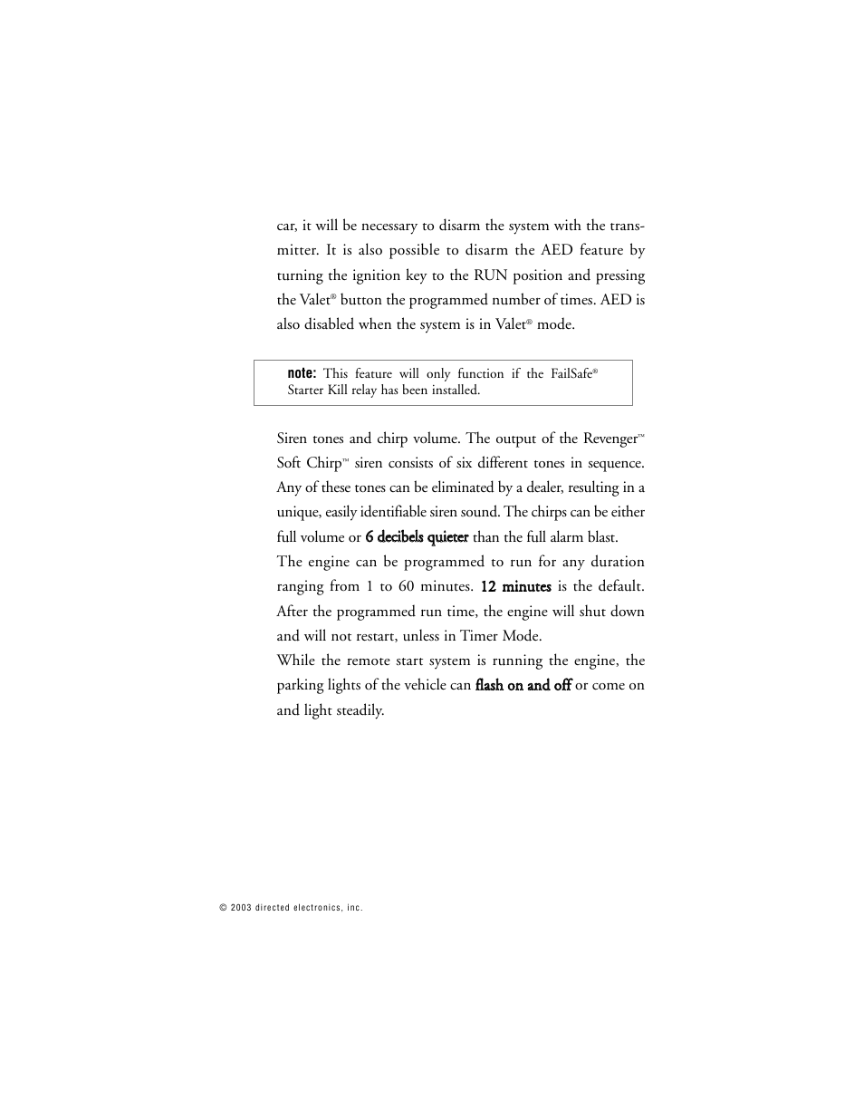 Directed Electronics 563T User Manual | Page 36 / 45