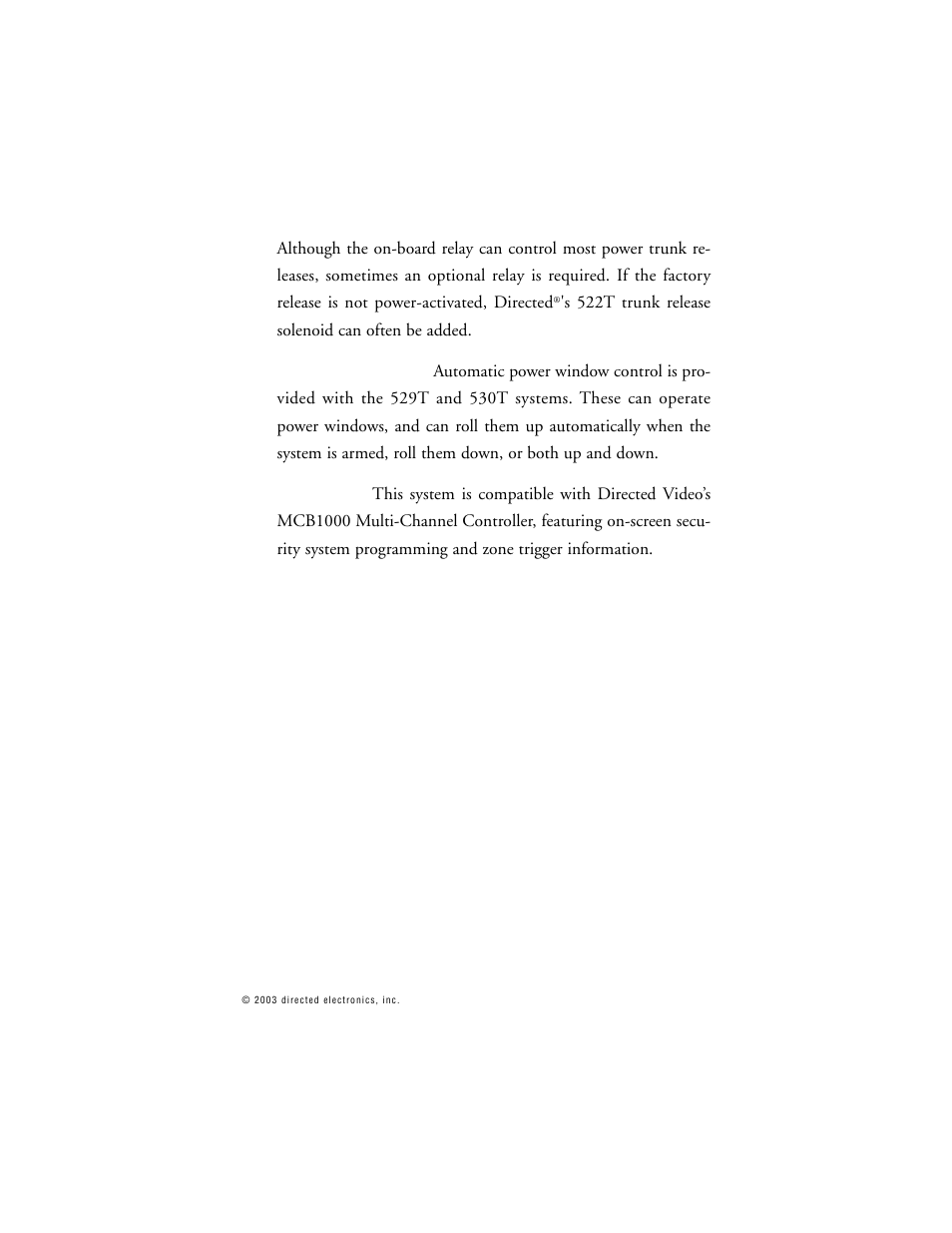 Directed Electronics 563T User Manual | Page 38 / 45