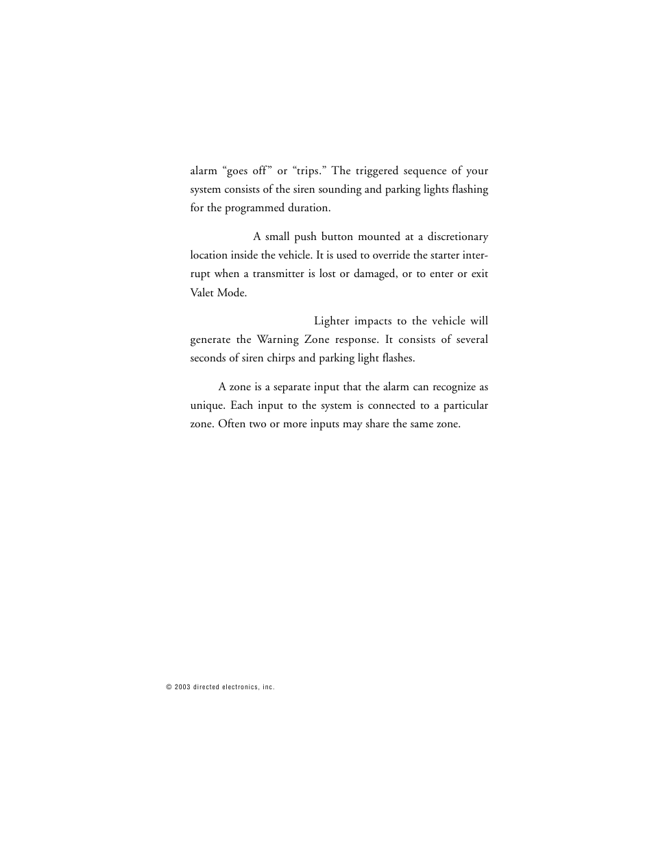 Directed Electronics 563T User Manual | Page 40 / 45