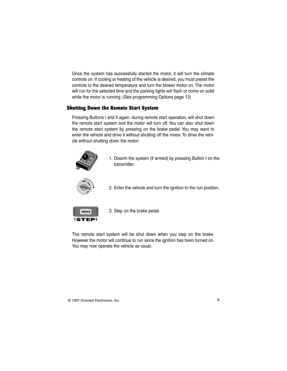 Directed Electronics 6500HF User Manual | Page 9 / 20