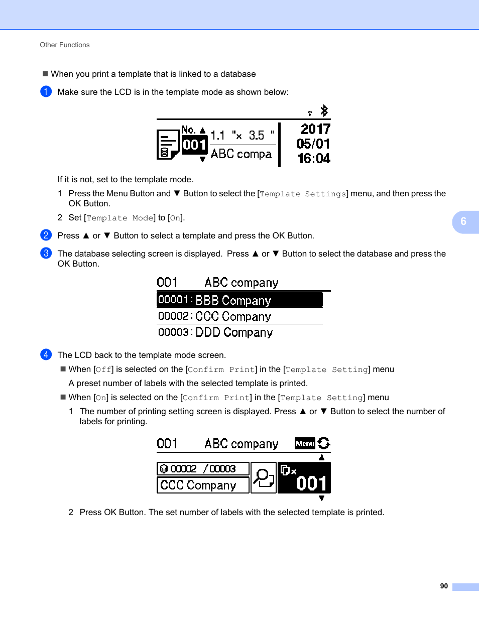 Brother QL-810W Ultra-Fast Label Printer with Wireless Networking User Manual | Page 100 / 214