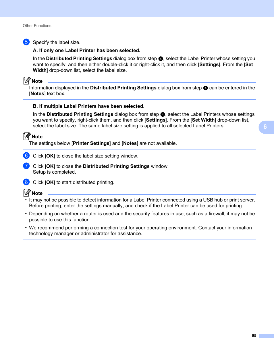 Brother QL-810W Ultra-Fast Label Printer with Wireless Networking User Manual | Page 105 / 214