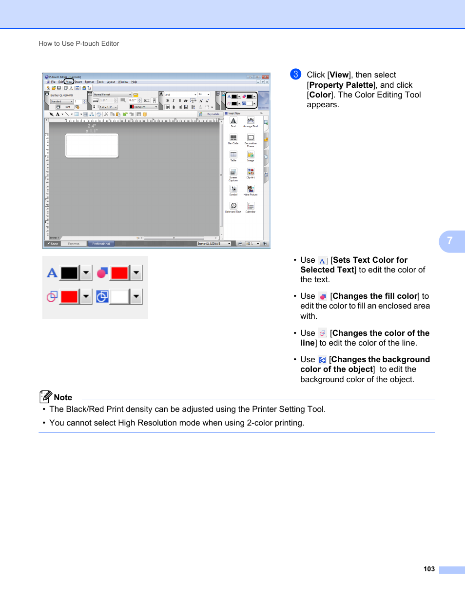 Brother QL-810W Ultra-Fast Label Printer with Wireless Networking User Manual | Page 113 / 214
