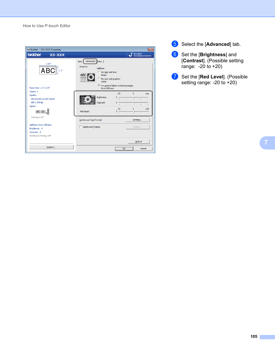 Brother QL-810W Ultra-Fast Label Printer with Wireless Networking User Manual | Page 115 / 214