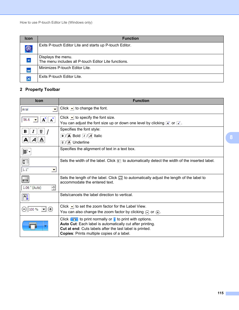 Brother QL-810W Ultra-Fast Label Printer with Wireless Networking User Manual | Page 125 / 214