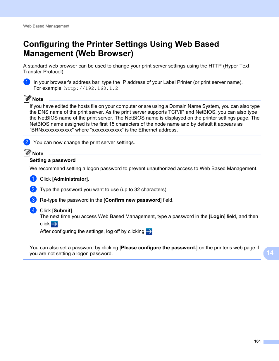 Brother QL-810W Ultra-Fast Label Printer with Wireless Networking User Manual | Page 171 / 214