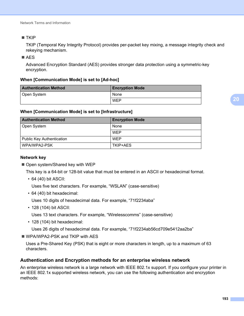 Brother QL-810W Ultra-Fast Label Printer with Wireless Networking User Manual | Page 203 / 214