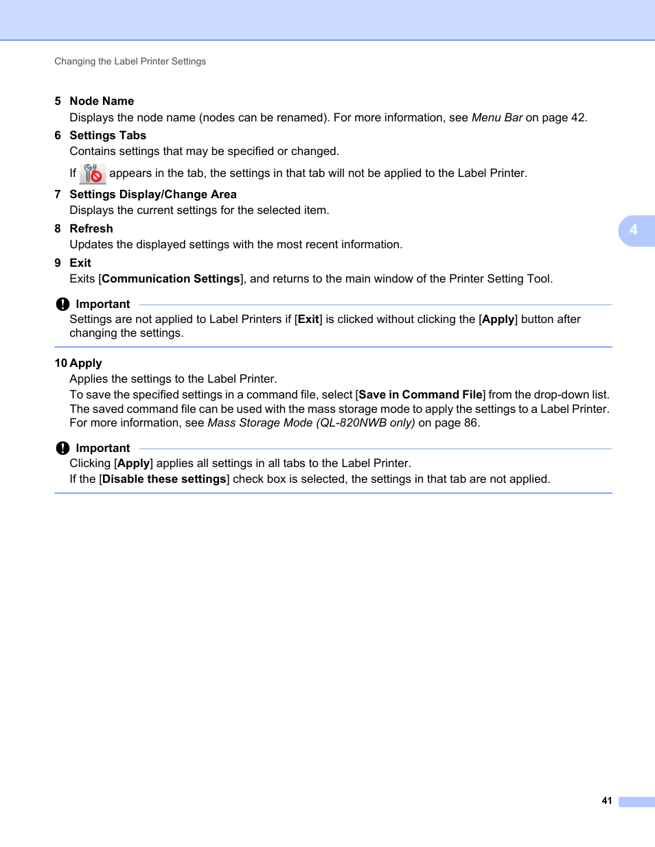 Brother QL-810W Ultra-Fast Label Printer with Wireless Networking User Manual | Page 51 / 214
