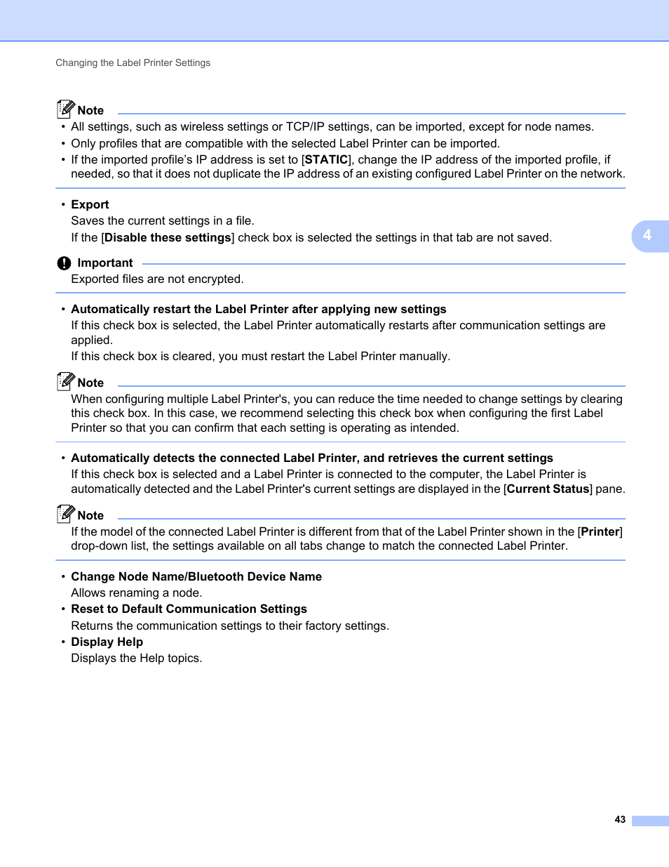 Brother QL-810W Ultra-Fast Label Printer with Wireless Networking User Manual | Page 53 / 214