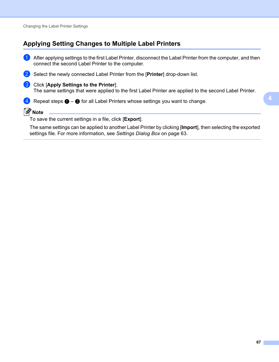 Brother QL-810W Ultra-Fast Label Printer with Wireless Networking User Manual | Page 77 / 214