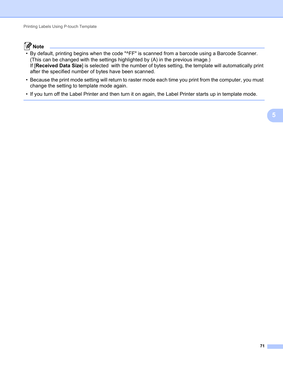 Brother QL-810W Ultra-Fast Label Printer with Wireless Networking User Manual | Page 81 / 214