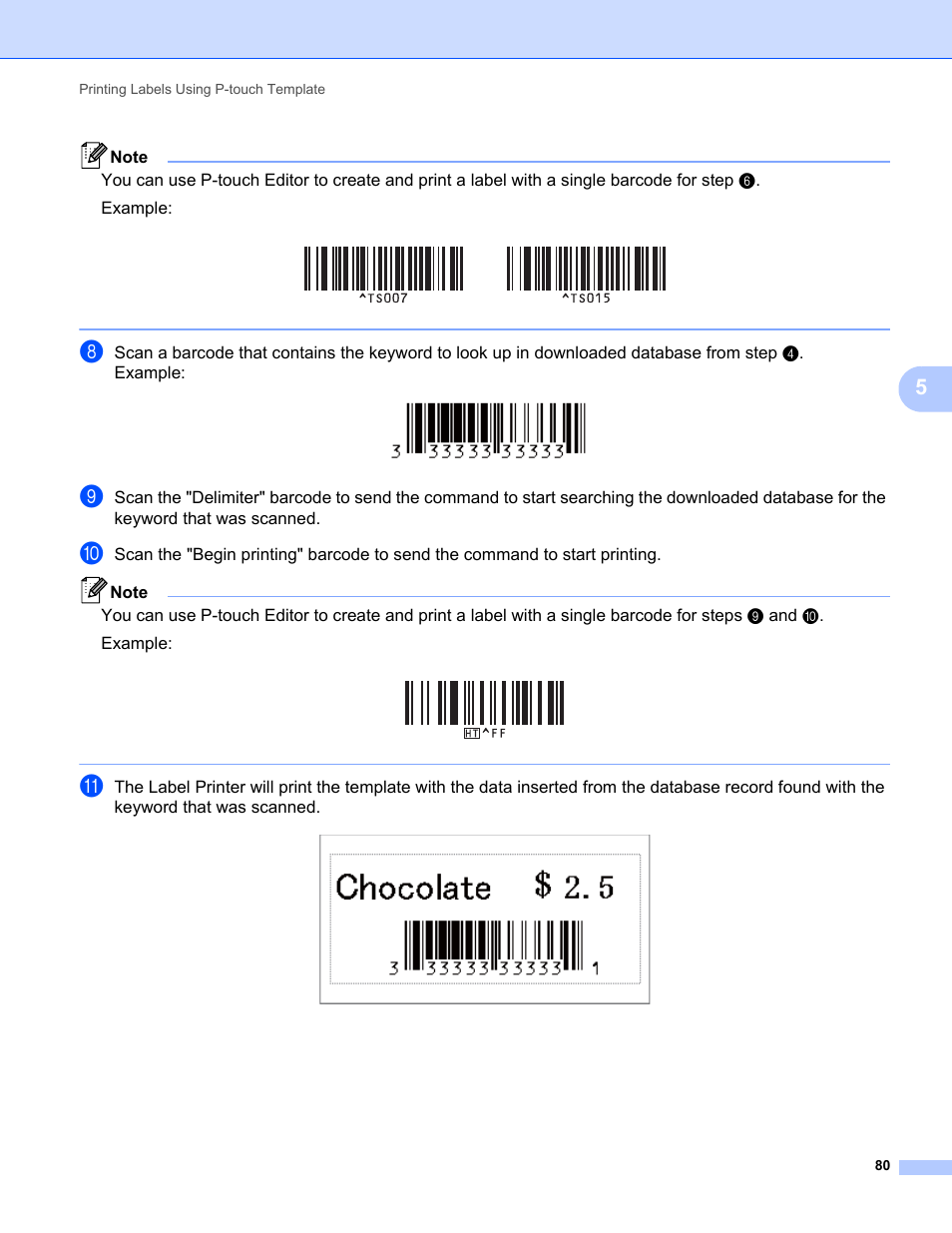 Brother QL-810W Ultra-Fast Label Printer with Wireless Networking User Manual | Page 90 / 214