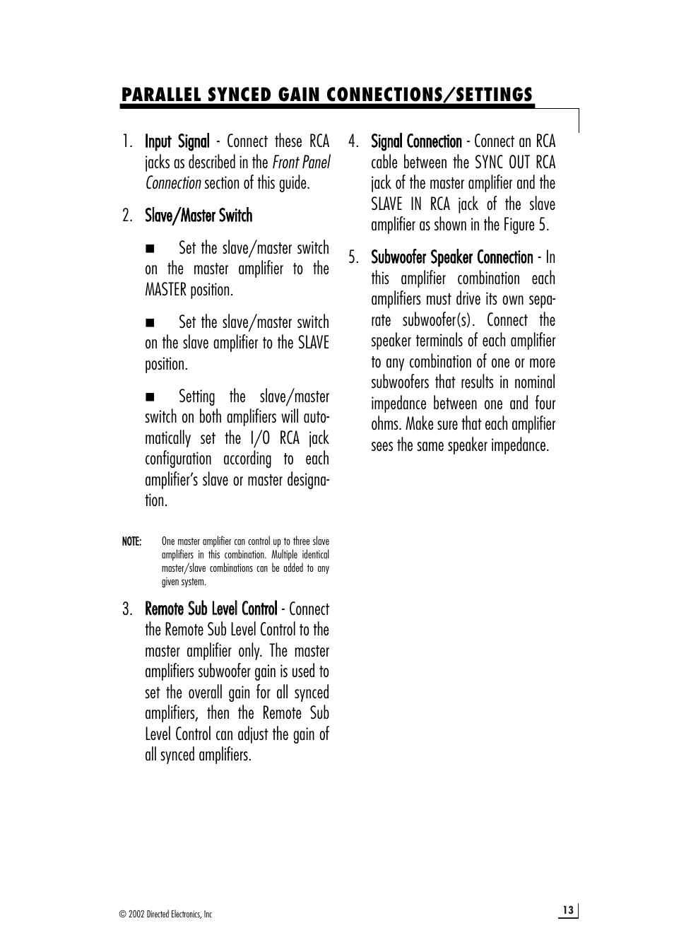 Directed Electronics 1100d User Manual | Page 13 / 20