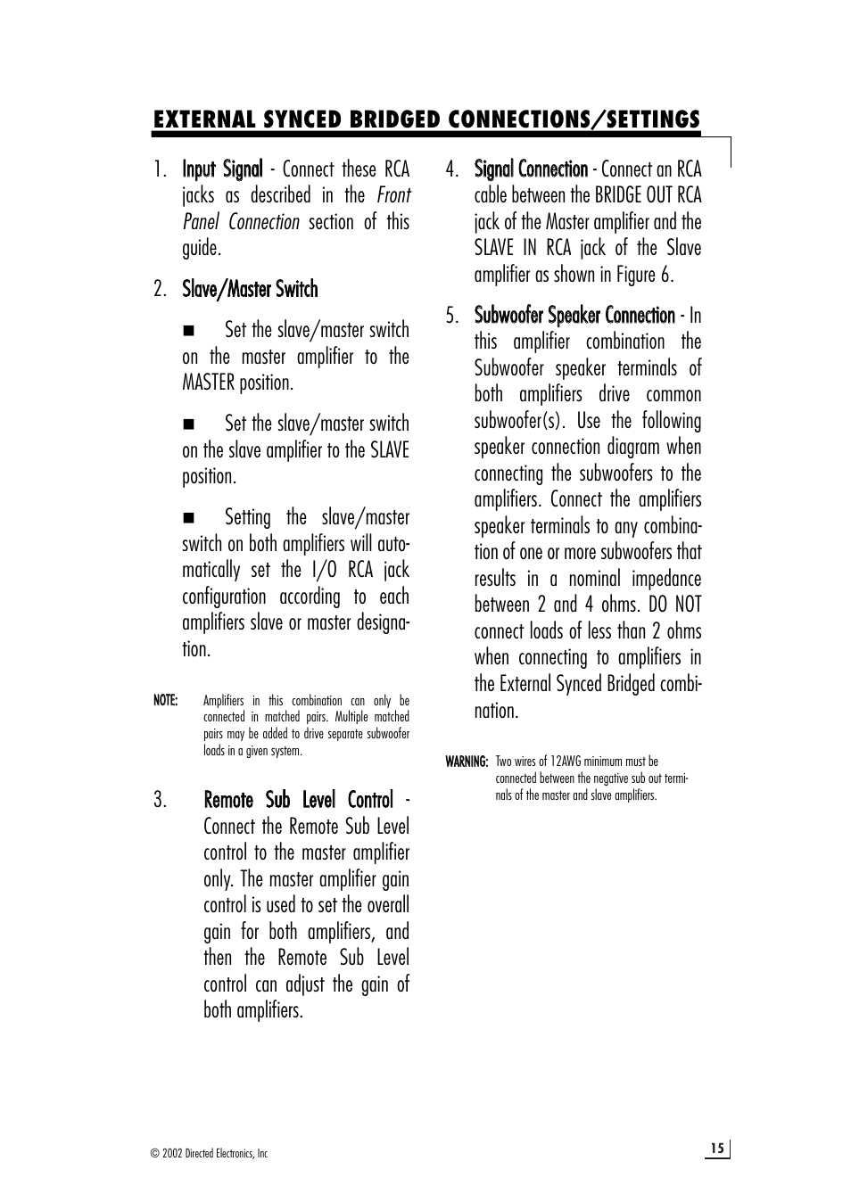 Directed Electronics 1100d User Manual | Page 15 / 20