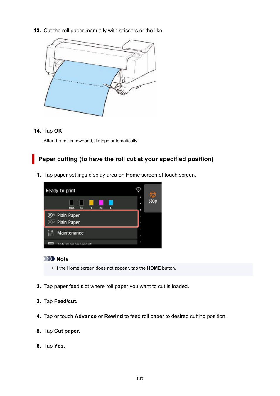 Canon imagePROGRAF TX-3100 36" Printer with Basket User Manual | Page 147 / 1073