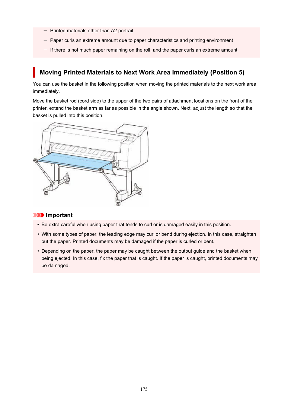 Canon imagePROGRAF TX-3100 36" Printer with Basket User Manual | Page 175 / 1073