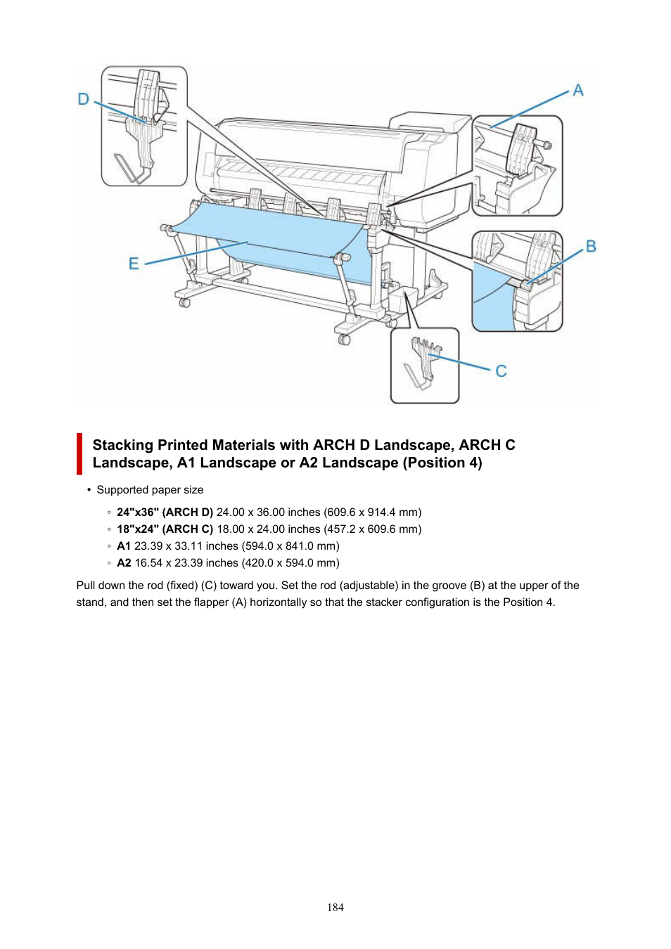 Canon imagePROGRAF TX-3100 36" Printer with Basket User Manual | Page 184 / 1073