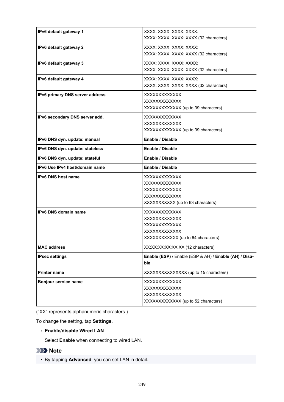 Canon imagePROGRAF TX-3100 36" Printer with Basket User Manual | Page 249 / 1073
