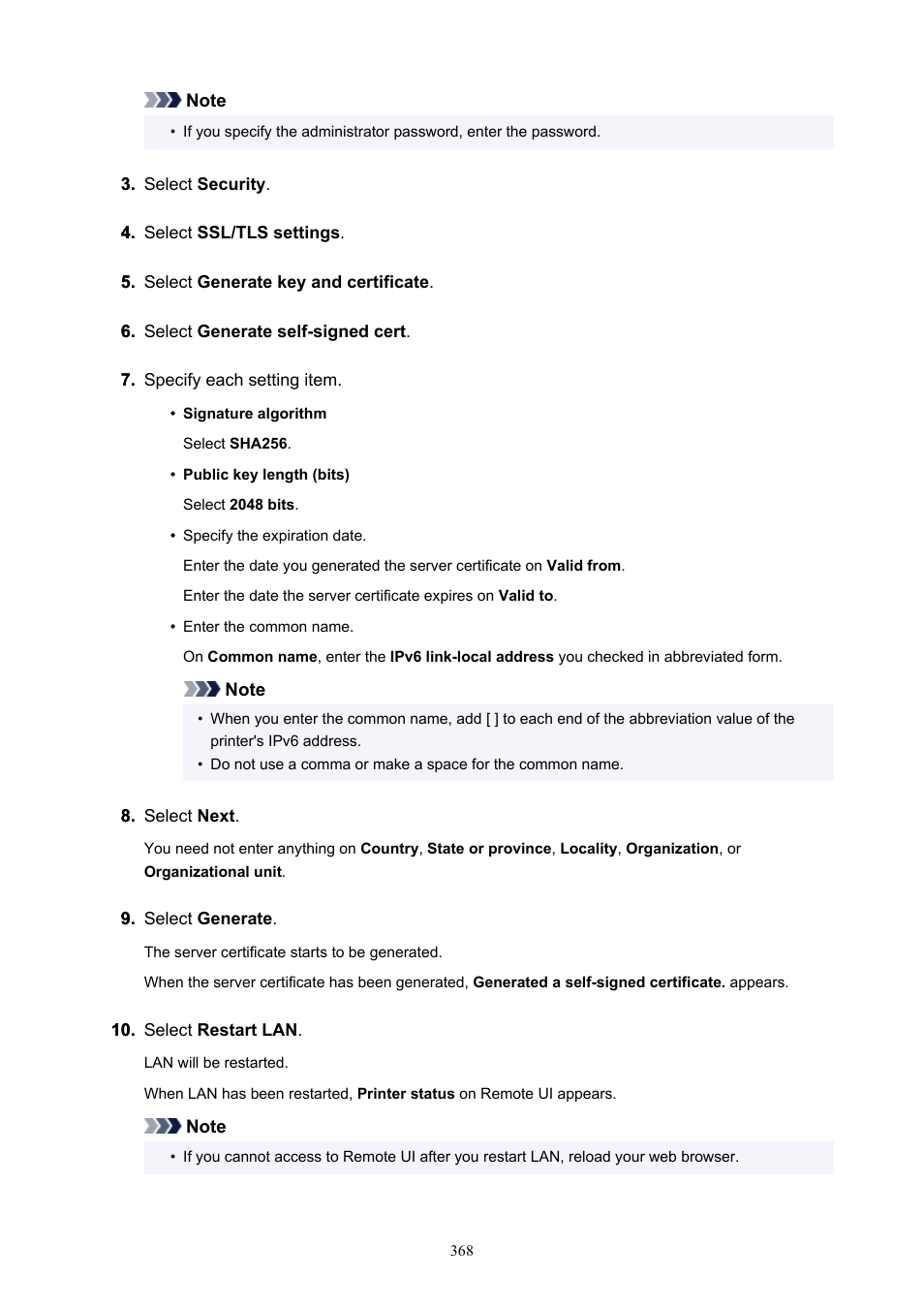 Canon imagePROGRAF TX-3100 36" Printer with Basket User Manual | Page 368 / 1073