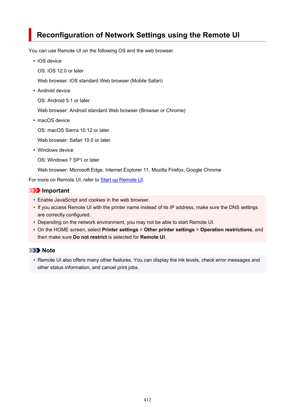 Canon imagePROGRAF TX-3100 36" Printer with Basket User Manual | Page 412 / 1073