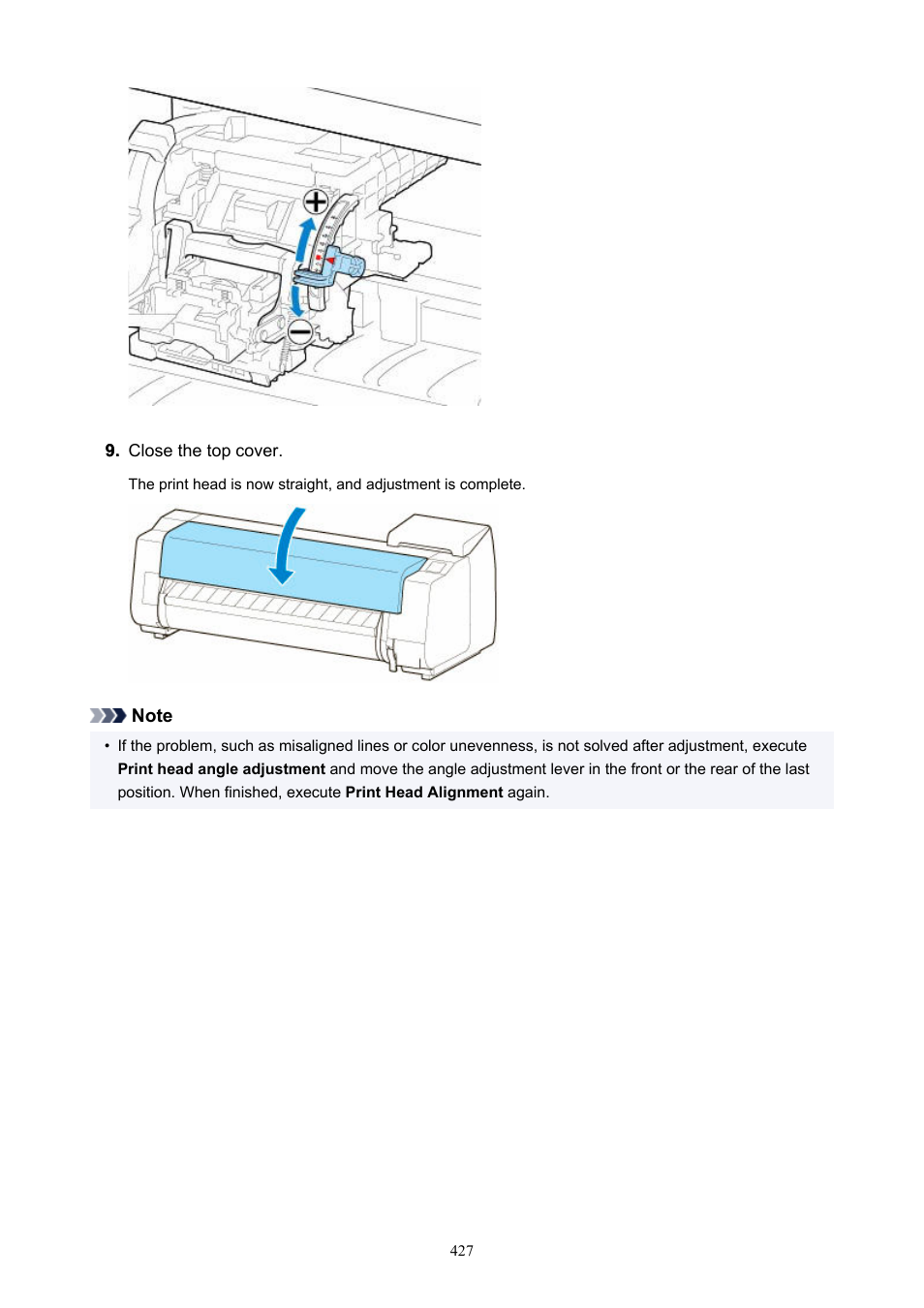 Canon imagePROGRAF TX-3100 36" Printer with Basket User Manual | Page 427 / 1073