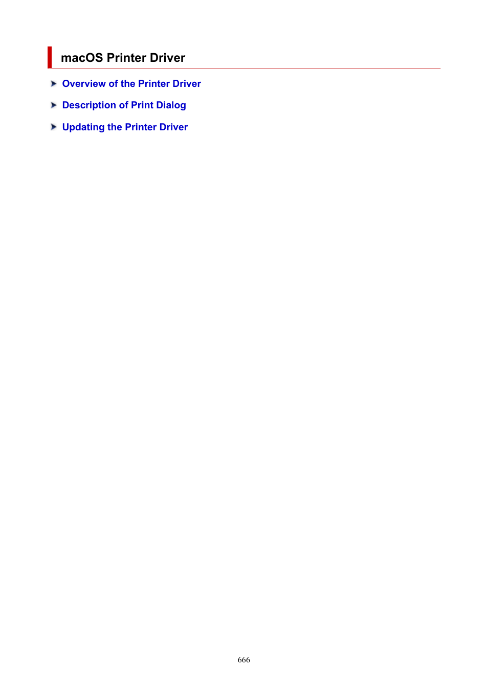 Macos printer driver | Canon imagePROGRAF TX-3100 36" Printer with Basket User Manual | Page 666 / 1073