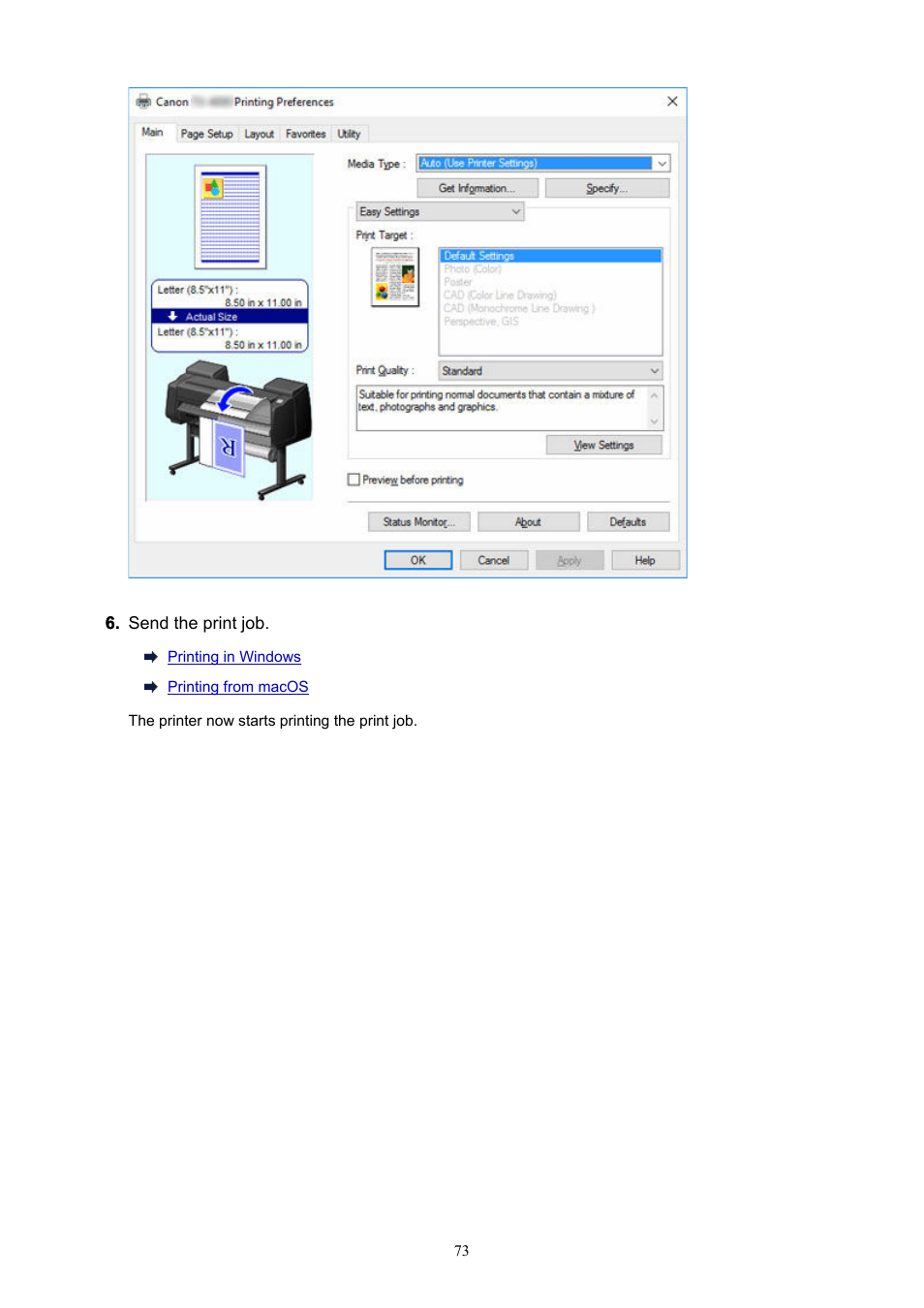 Canon imagePROGRAF TX-3100 36" Printer with Basket User Manual | Page 73 / 1073