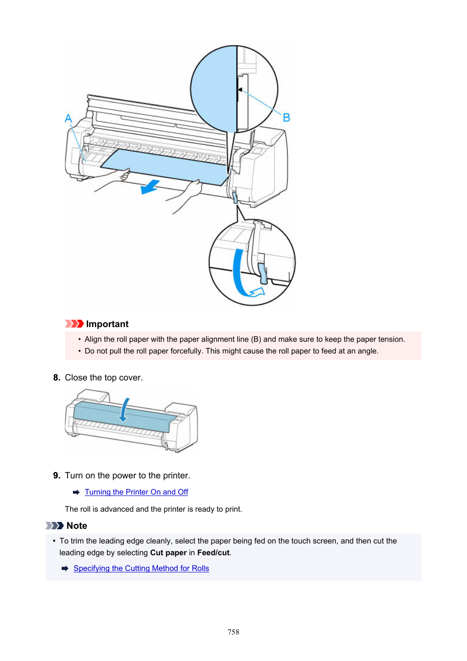 Canon imagePROGRAF TX-3100 36" Printer with Basket User Manual | Page 758 / 1073