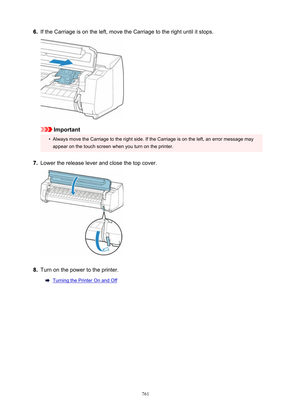Canon imagePROGRAF TX-3100 36" Printer with Basket User Manual | Page 761 / 1073