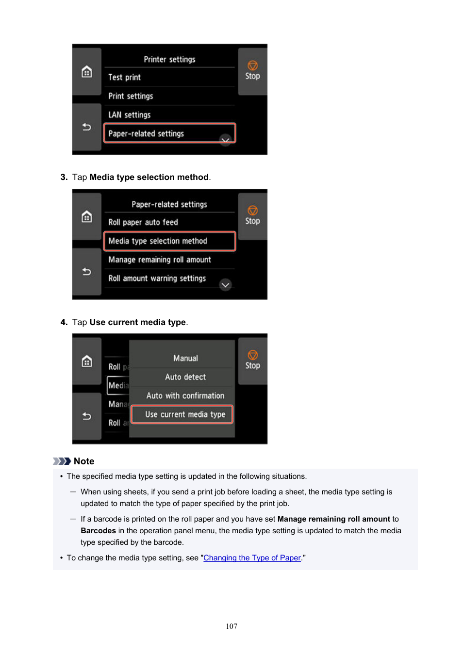 Canon imagePROGRAF GP-4000 User Manual | Page 107 / 1015