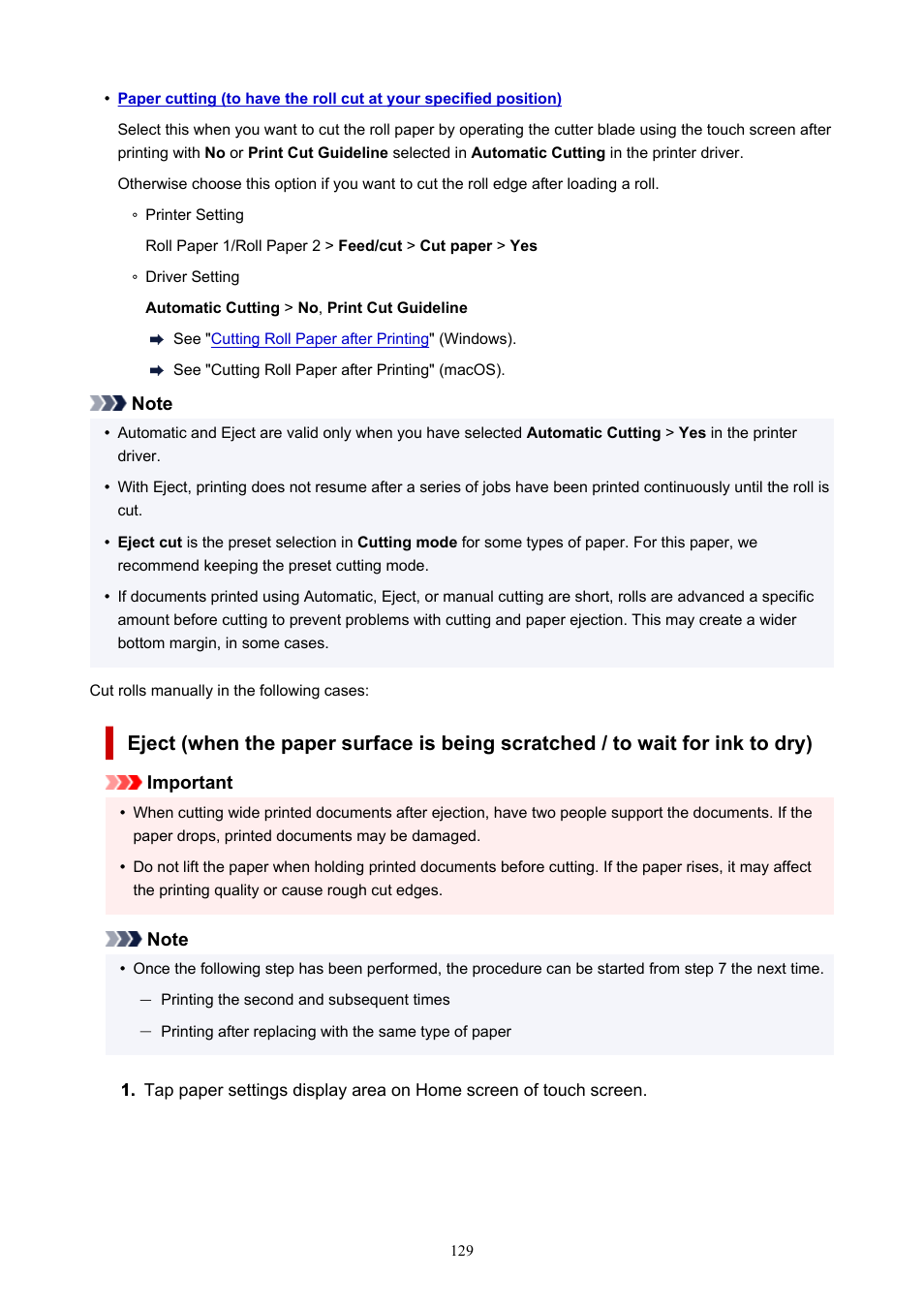 Canon imagePROGRAF GP-4000 User Manual | Page 129 / 1015