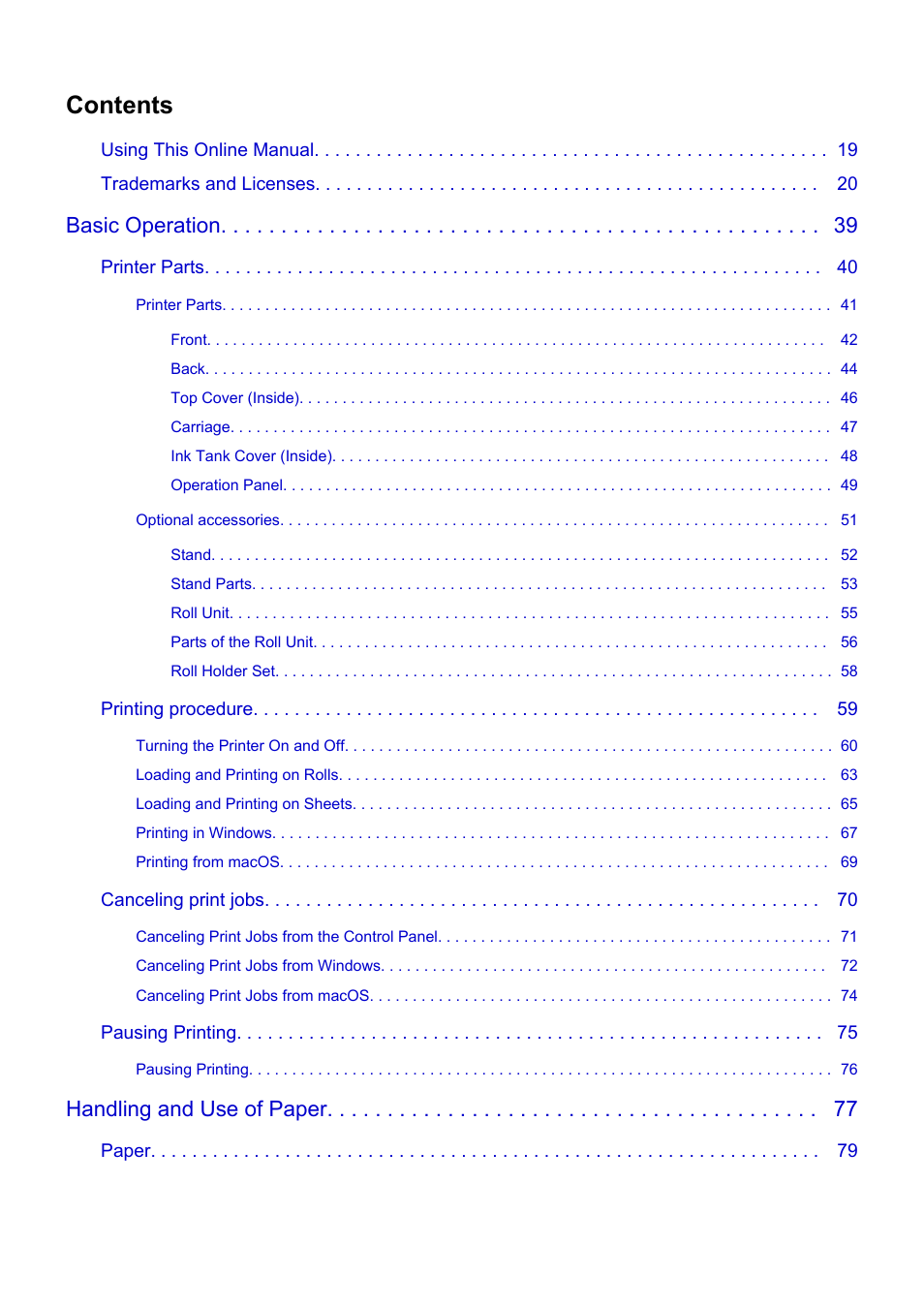 Canon imagePROGRAF GP-4000 User Manual | Page 2 / 1015