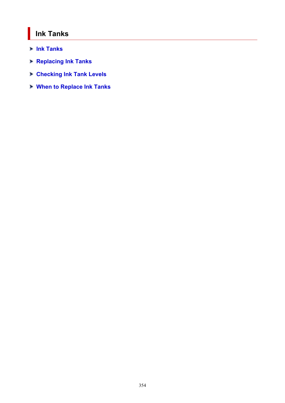 Ink tanks | Canon imagePROGRAF GP-4000 User Manual | Page 354 / 1015