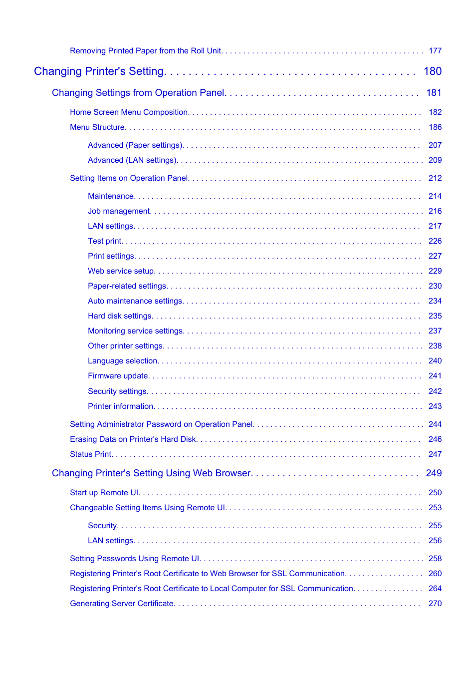 Changing printer's setting | Canon imagePROGRAF GP-4000 User Manual | Page 4 / 1015