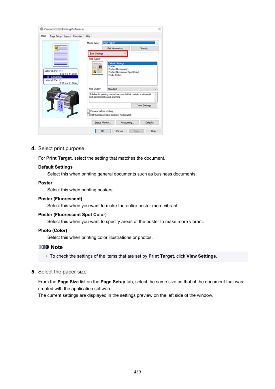 Canon imagePROGRAF GP-4000 User Manual | Page 489 / 1015