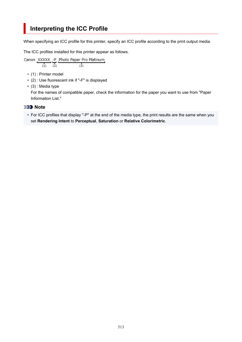 Interpreting the icc profile | Canon imagePROGRAF GP-4000 User Manual | Page 513 / 1015