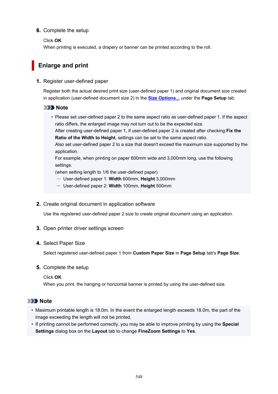 Enlarge and print | Canon imagePROGRAF GP-4000 User Manual | Page 548 / 1015