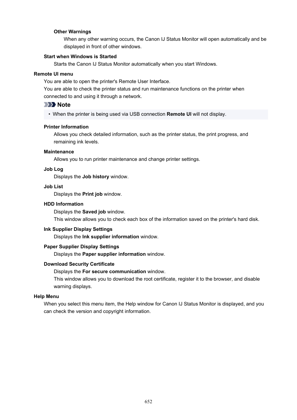 Canon imagePROGRAF GP-4000 User Manual | Page 652 / 1015