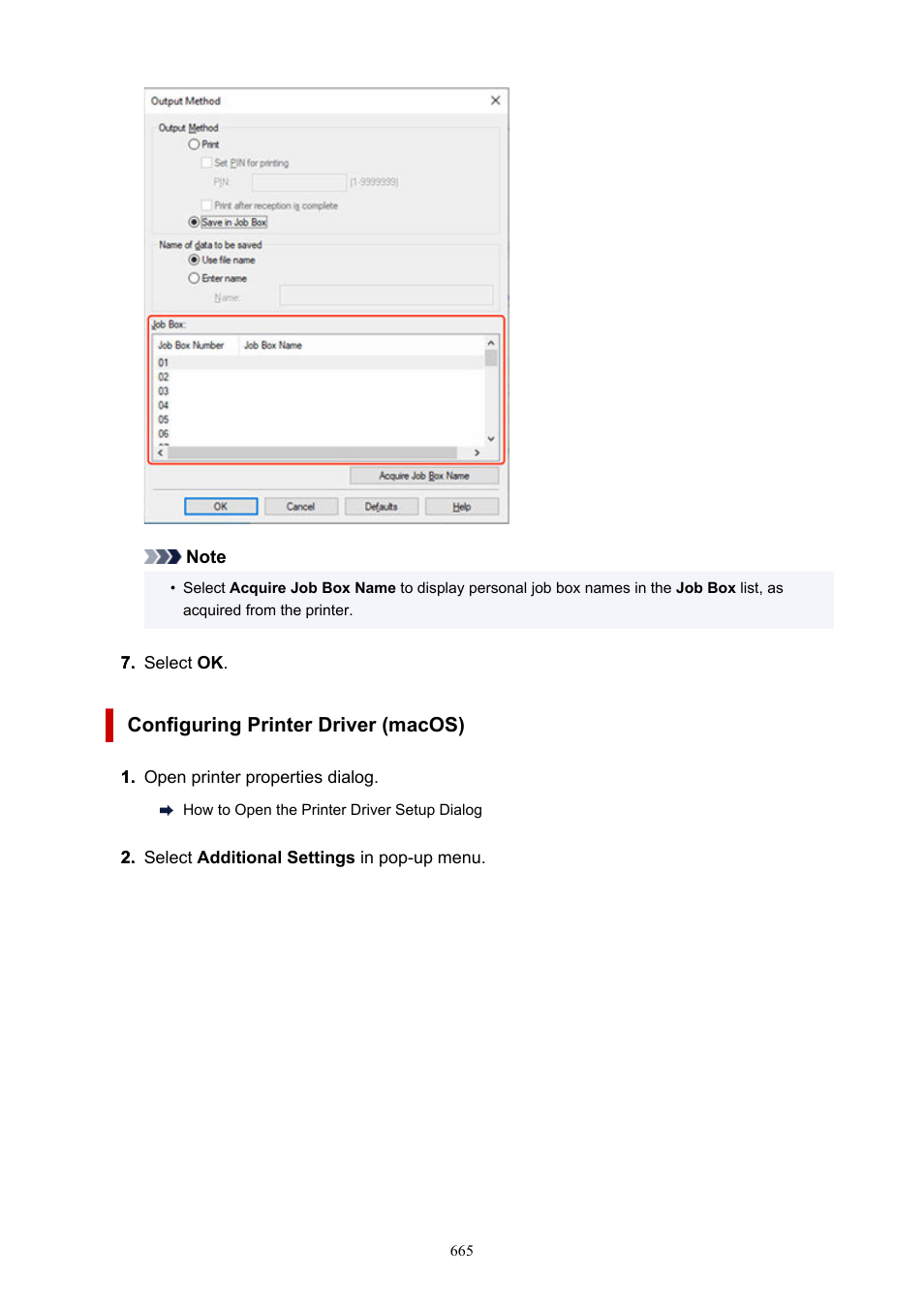 Configuring printer driver (macos) | Canon imagePROGRAF GP-4000 User Manual | Page 665 / 1015