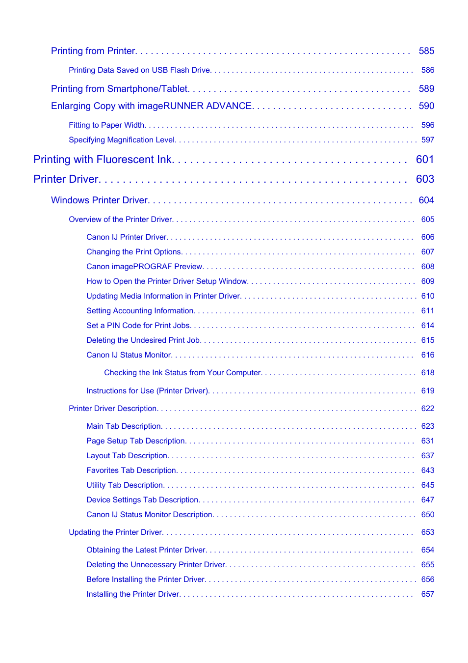 Printing with fluorescent ink printer driver | Canon imagePROGRAF GP-4000 User Manual | Page 9 / 1015