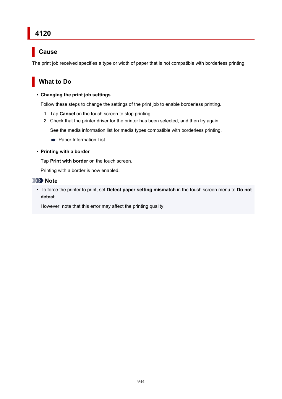 Canon imagePROGRAF GP-4000 User Manual | Page 944 / 1015