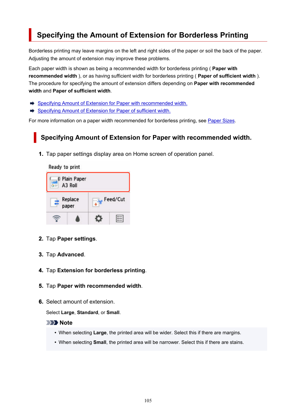 Canon imagePROGRAF GP-300 User Manual | Page 105 / 841