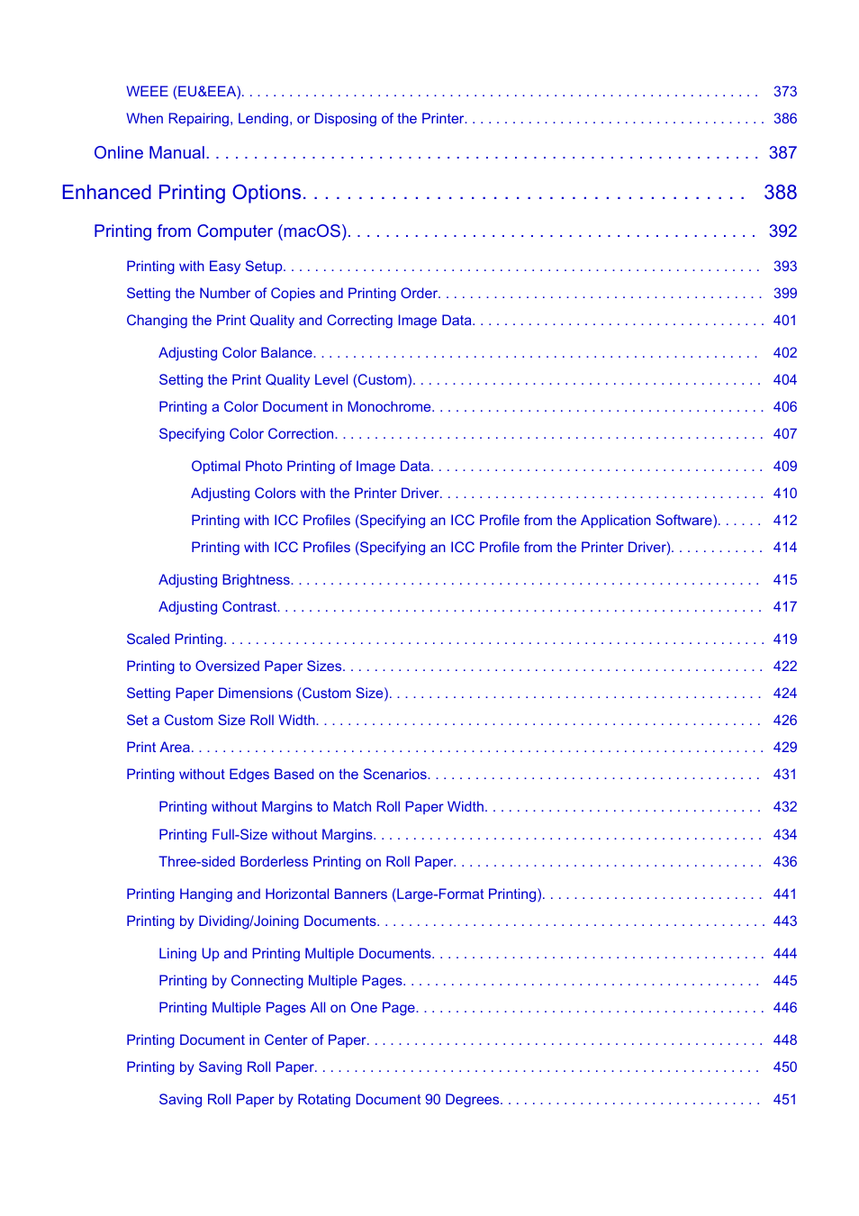 Enhanced printing options | Canon imagePROGRAF GP-300 User Manual | Page 7 / 841