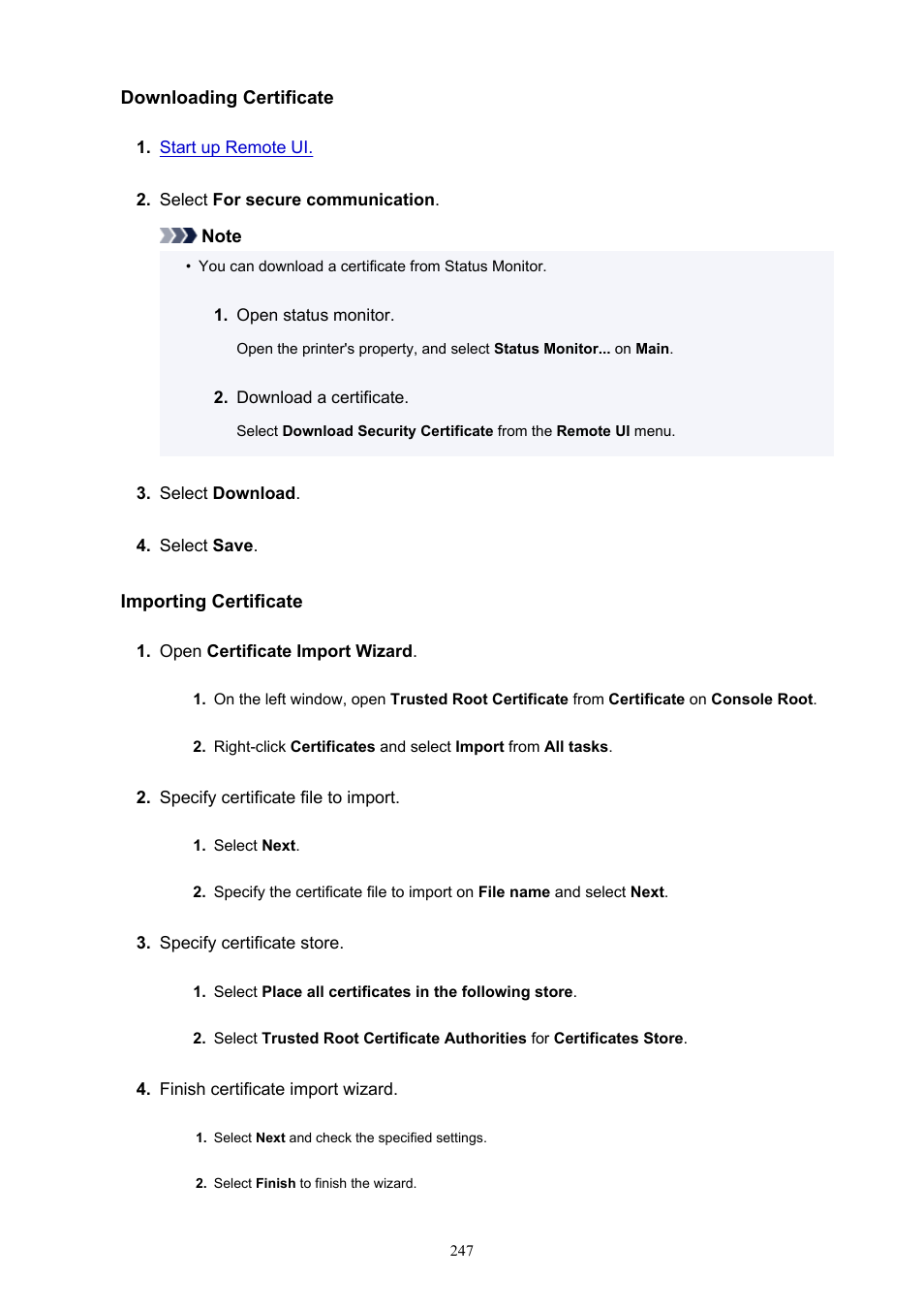 Canon imagePROGRAF TM-300 36" Large-Format Inkjet Printer with L36ei Scanner Kit User Manual | Page 247 / 947