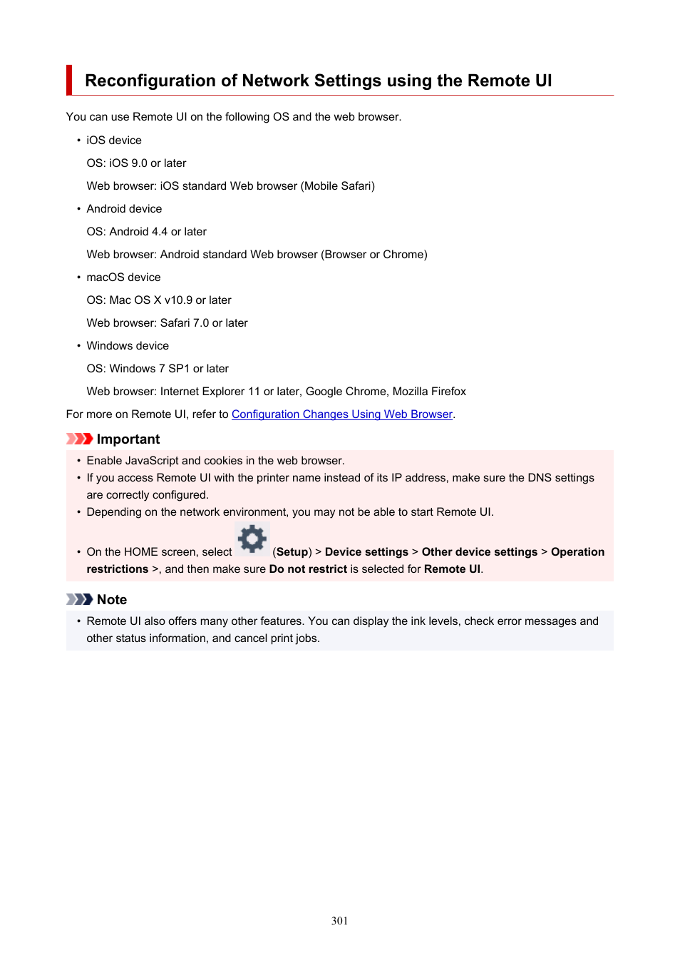 Canon imagePROGRAF TM-300 36" Large-Format Inkjet Printer with L36ei Scanner Kit User Manual | Page 301 / 947