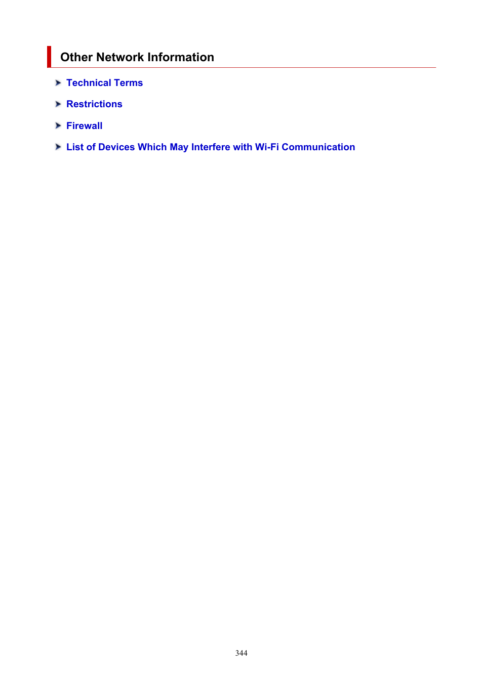 Other network information | Canon imagePROGRAF TM-300 36" Large-Format Inkjet Printer with L36ei Scanner Kit User Manual | Page 344 / 947