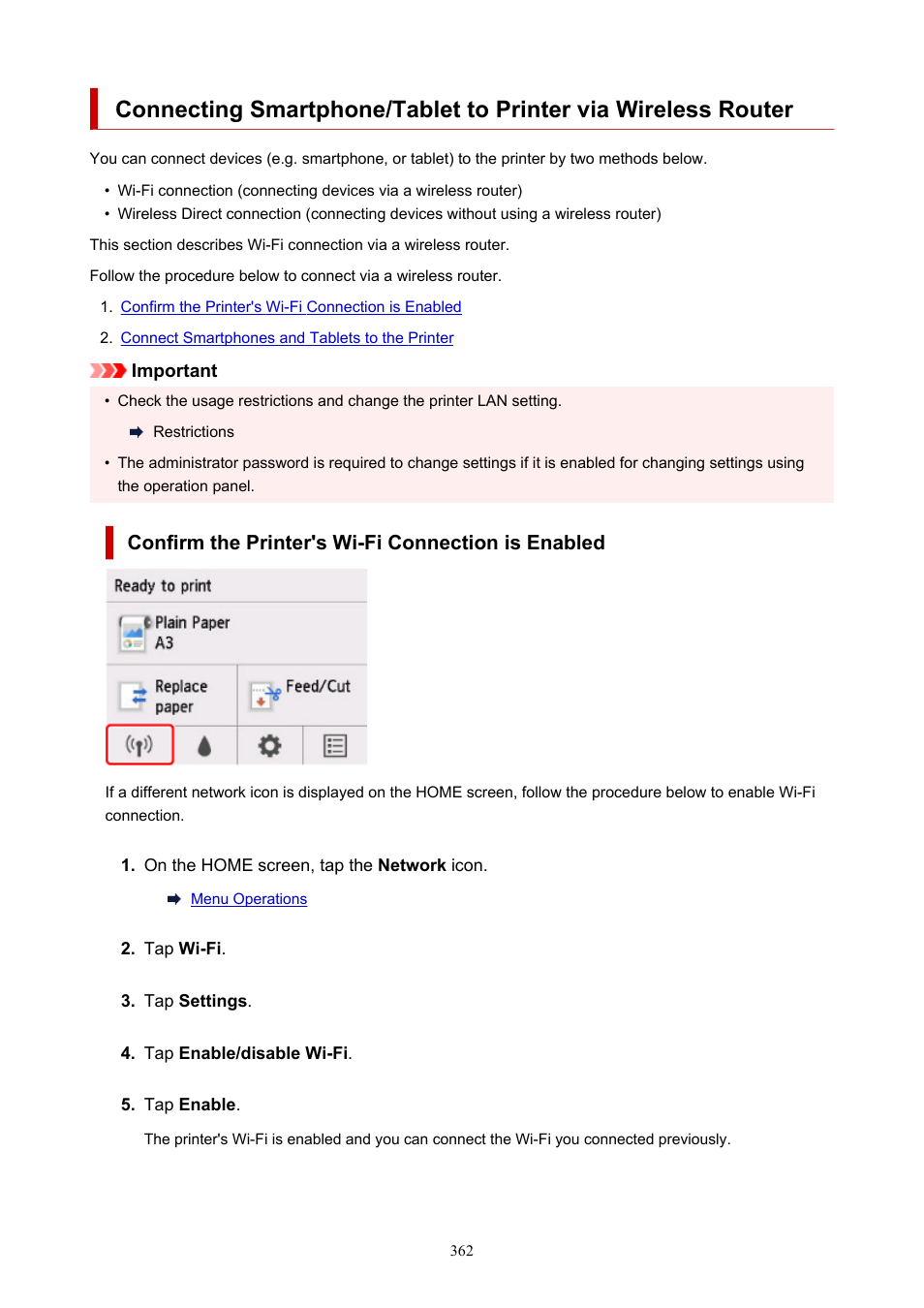 Canon imagePROGRAF TM-300 36" Large-Format Inkjet Printer with L36ei Scanner Kit User Manual | Page 362 / 947