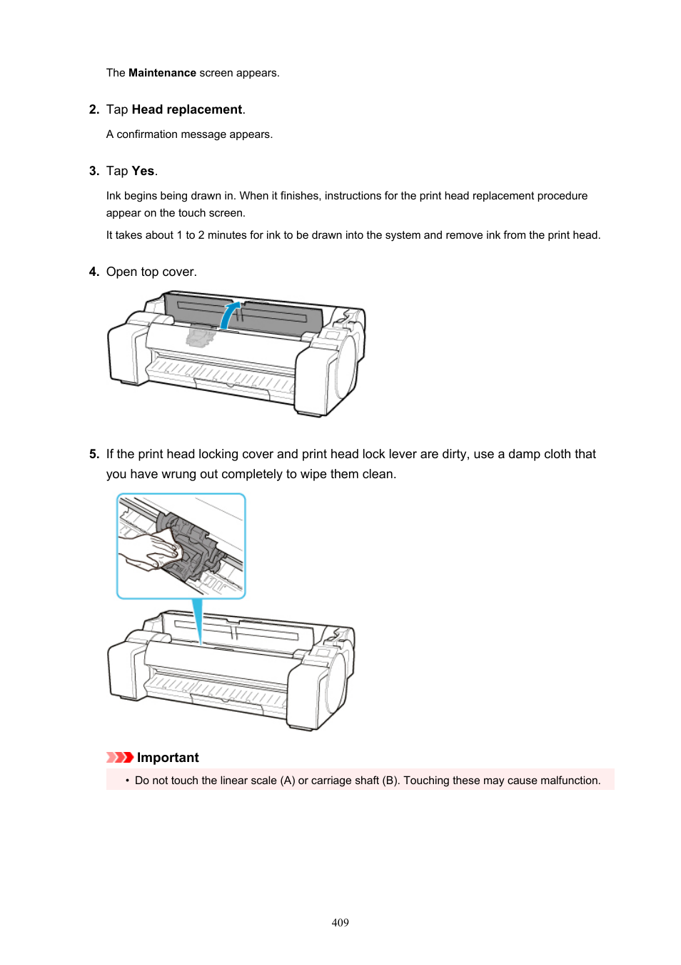 Canon imagePROGRAF TM-300 36" Large-Format Inkjet Printer with L36ei Scanner Kit User Manual | Page 409 / 947